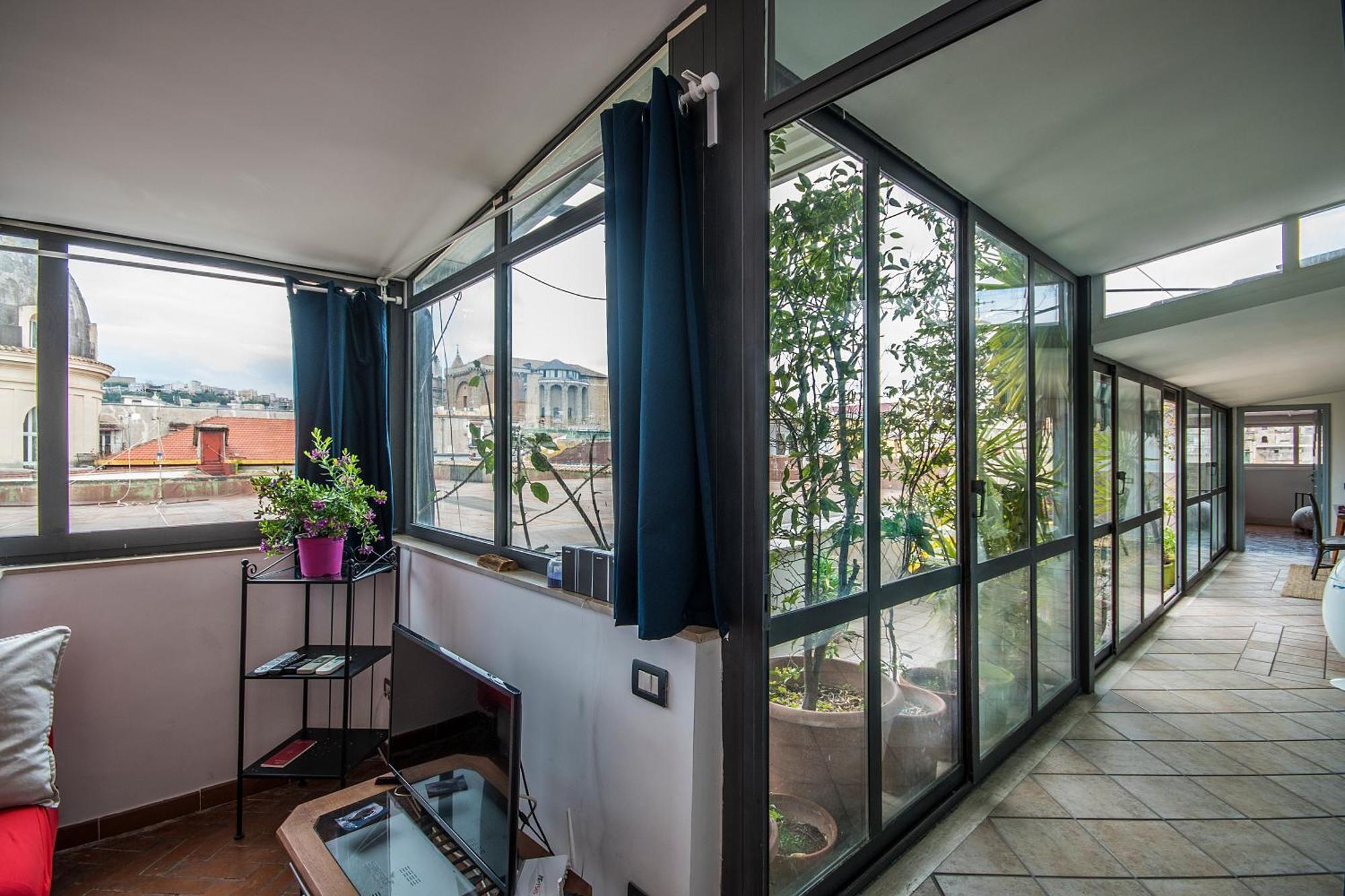 Historical Naples With Panoramic Terrace Daire Dış mekan fotoğraf