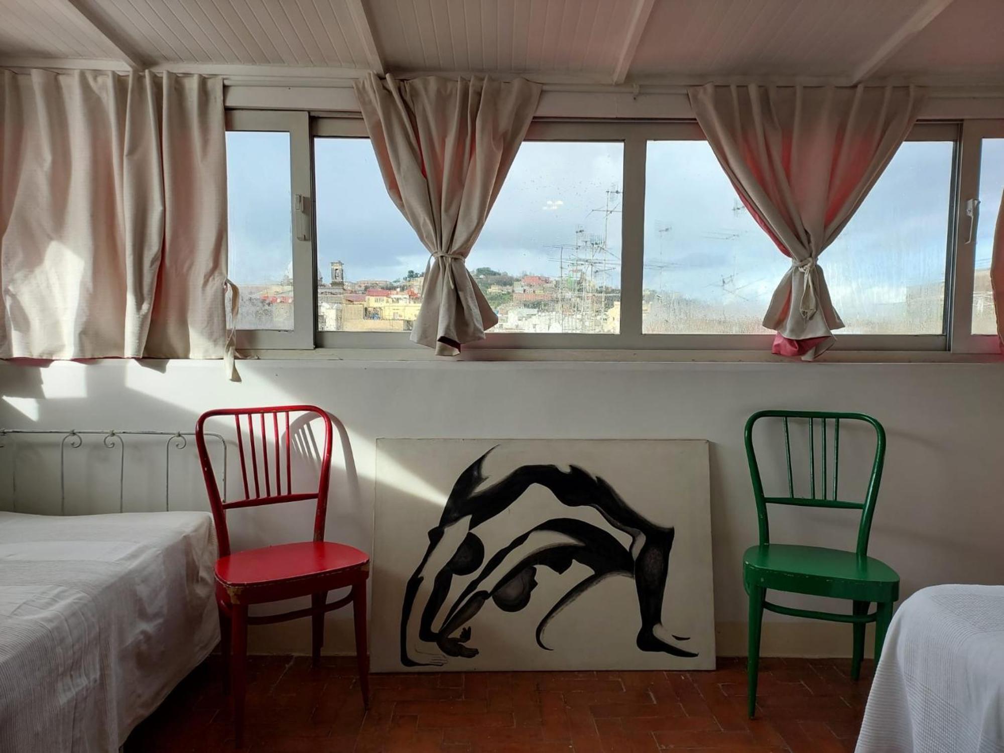 Historical Naples With Panoramic Terrace Daire Dış mekan fotoğraf